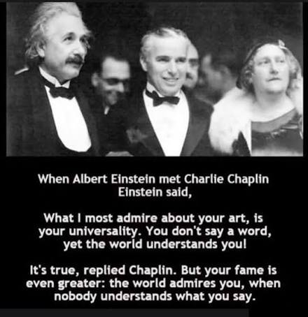 CrypticPels's tweet photo. When Einstein met Chaplin https://t.co/qy3IL6kekB