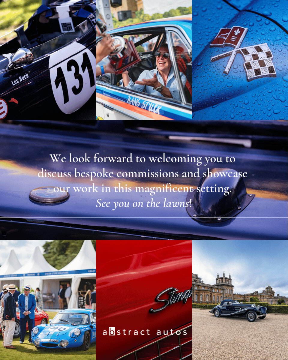 MaxwellLouc5's tweet photo. We’re preparing for the 21st Salon Privé, where we’ll unveil The Crystal Car Series with photographer Mark Goddard and artist Sequin Kay. Join us 2–6 September 2026 at Blenheim Palace, Oxfordshire. https://t.co/W7AkryxH44