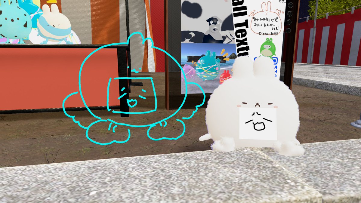 Poma_VRchat's tweet photo. 久しぶりにイベントいったよ～ん、人いっぱい！ https://t.co/2iIGCpgM9D
