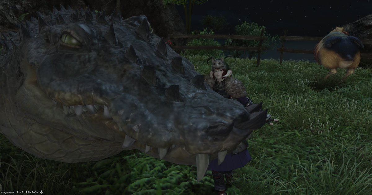 Carisei's tweet photo. Am Beast Master, with real Gaelicat. Trust. #ffxiv #ff14 https://t.co/ONBNIZhzvz