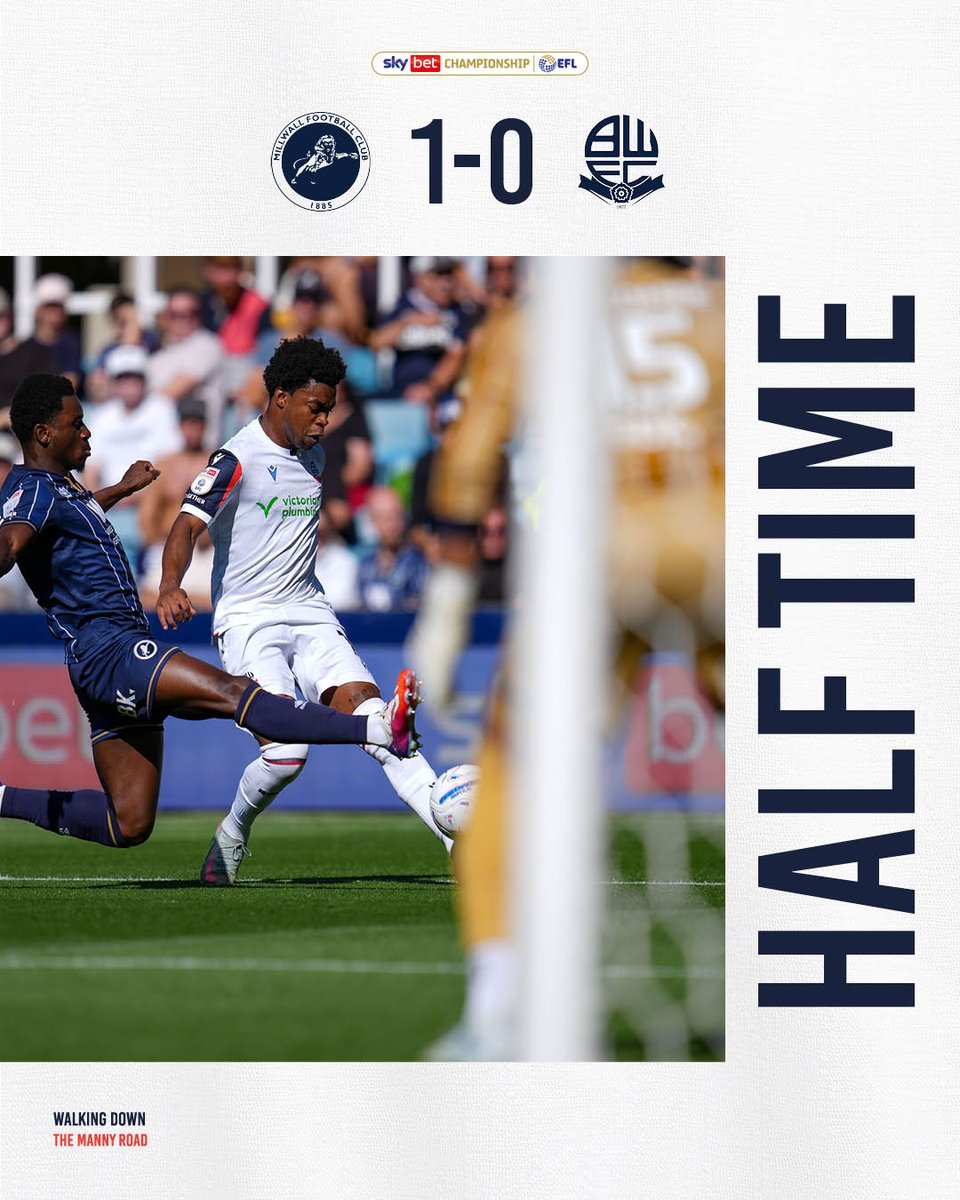 OfficialBWFC's tweet photo. Trailing at the break. ⏸️

#bwfc https://t.co/LkoyYmuEY1