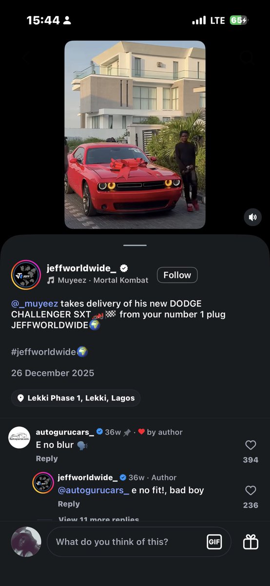 muyeezbab's tweet photo. @Anointedddd @Muyeez_baby God go punish you for me them no reprint this one ooo virgin car https://t.co/LnXrTI4vya