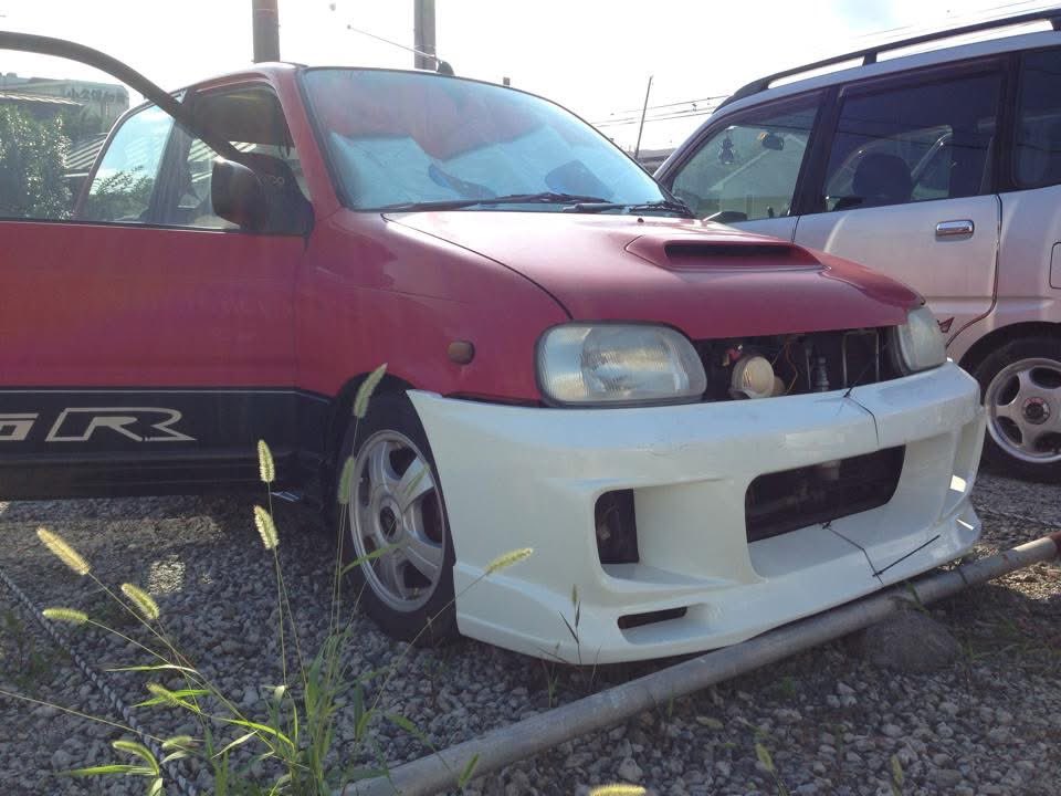 Mirrors_Drift's tweet photo. L275×コペンGRスポーツ
ニコイチバンパー製作開始
とりあえずくっ付いた🥟
10年前はL502にキューブバンパー付けようとしてた
やってる事変わらねぇw https://t.co/NMSmCuMXs0