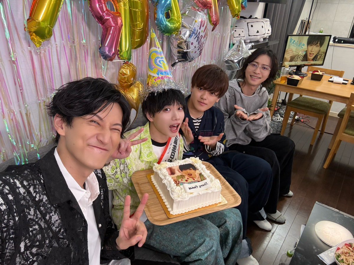Ryoki_N0826's tweet photo. 「うえフェス2026 BD当日配信イベント」
ありがとうございました！

とても楽しかったです。
たくさんの方に愛されて、嬉しそうな圭輔さんを見れて良かった。
リーダーの大くん、友達の累生くんにも会えてよかったな。

改めて、お誕生日おめでとうございますっ。 https://t.co/gF8Ytc2ntC