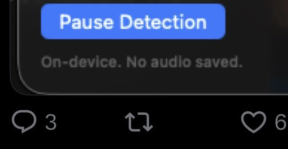 StefanoGPT's tweet photo. @catmanyau On device only. It listens locally for the wake phrase using Apple’s on-device speech recognition

It doesn’t upload or save any audio. https://t.co/qaIwepUThW