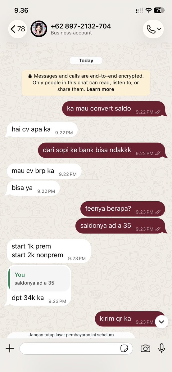 0xayv's tweet photo. hai guys hati hati scam apps premium cv uang dll yaawwww be ware kayanya dah ganti nomor si binatang ini. #zonauang #zonajajan 

08972132704

https://t.co/nxsQDpKsbv https://t.co/gibJVO0Ajs