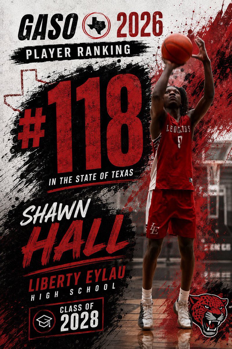 etxhoops's tweet photo. Shawn Hall | 2028 | Liberty-Eylau HS

🚨 Coaches, keep an eye on Shawn Hall! The 2028 guard is the real deal, bringing confidence, toughness, and playmaking every time he steps on the floor. A name coaches need to know early.

@Shawn_Hall2028 https://t.co/YSsRWs5gmi