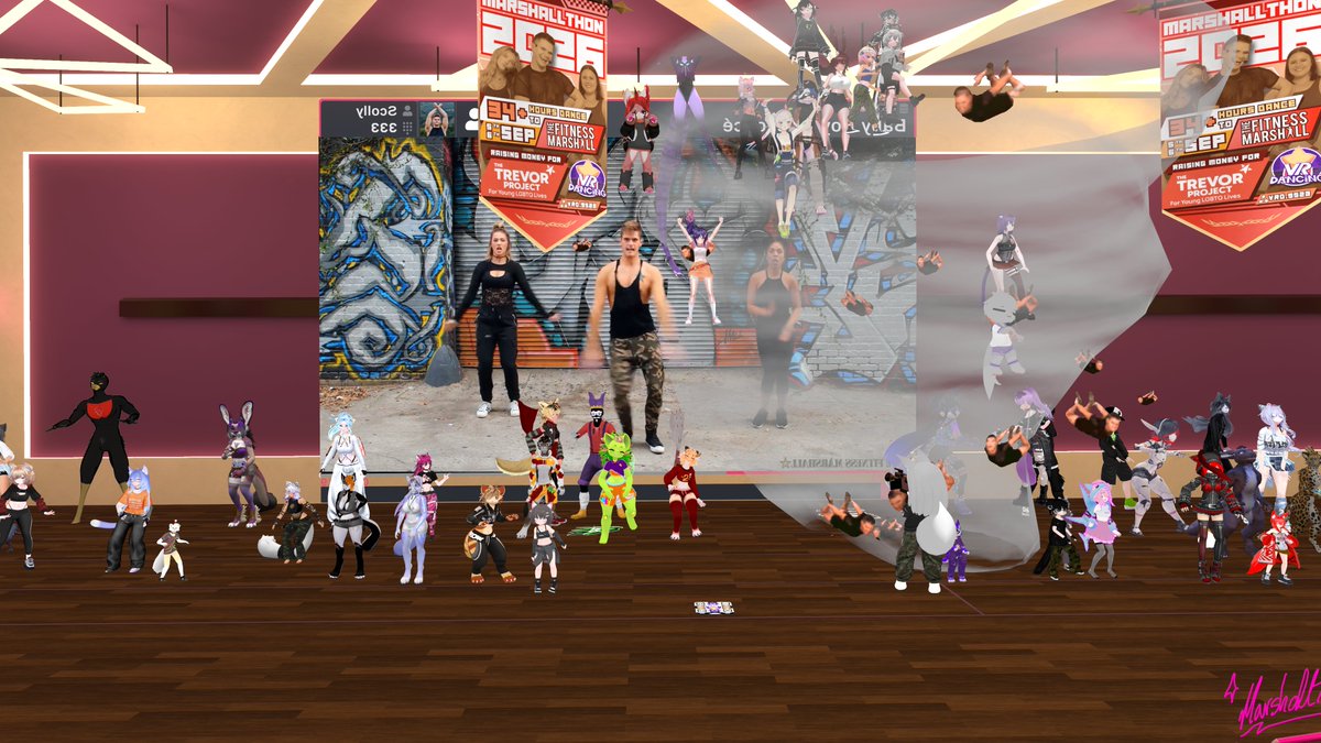 zakarealism's tweet photo. My best moment in marshallthon timeslot2!
#VRDancing #VRChat #VR #Charity #VRC https://t.co/sLN7SKt8uV