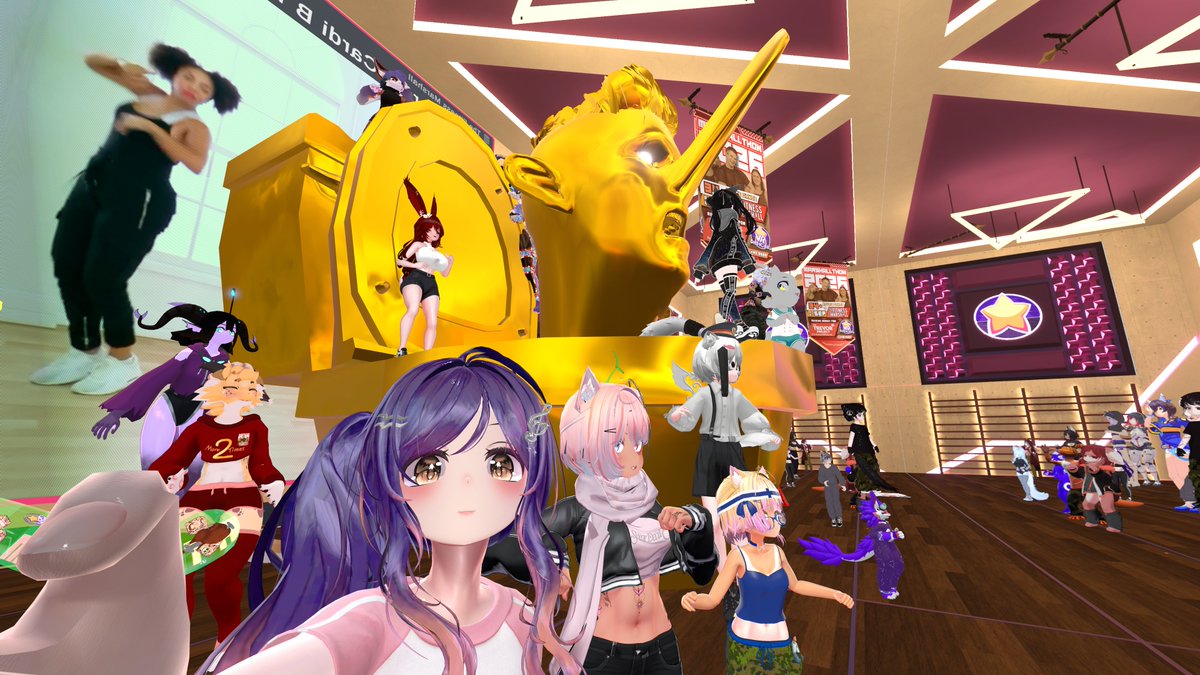 zakarealism's tweet photo. My best moment in marshallthon timeslot2!
#VRDancing #VRChat #VR #Charity #VRC https://t.co/sLN7SKt8uV
