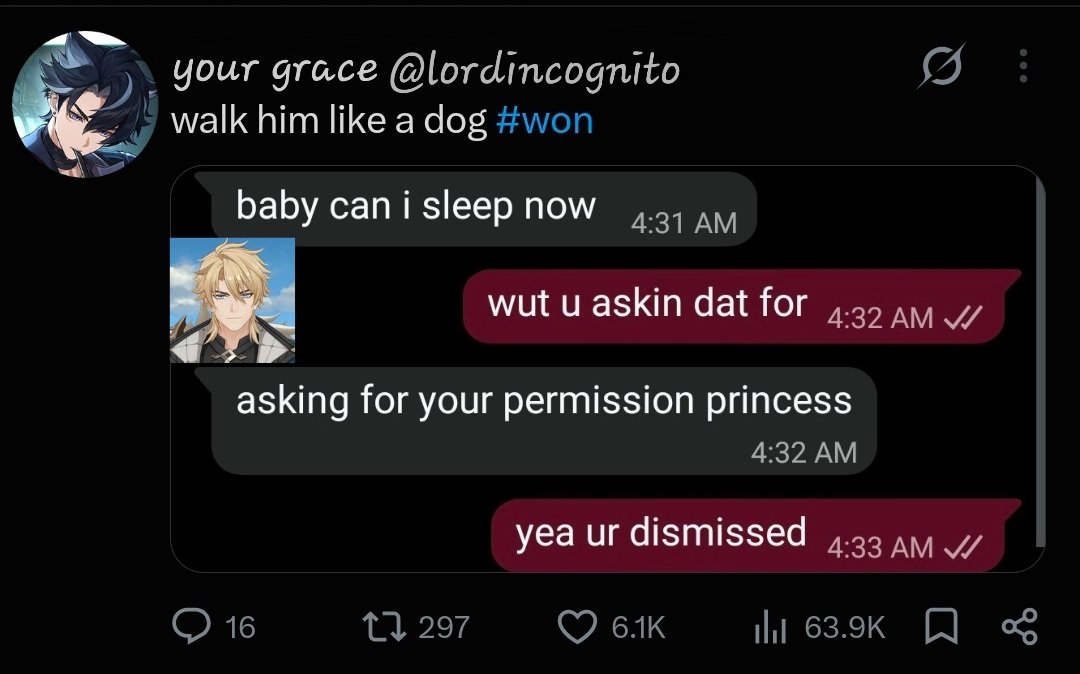 xellychan040's tweet photo. Relationship standards

#varsley #varkathesley https://t.co/w4EhHg00xH