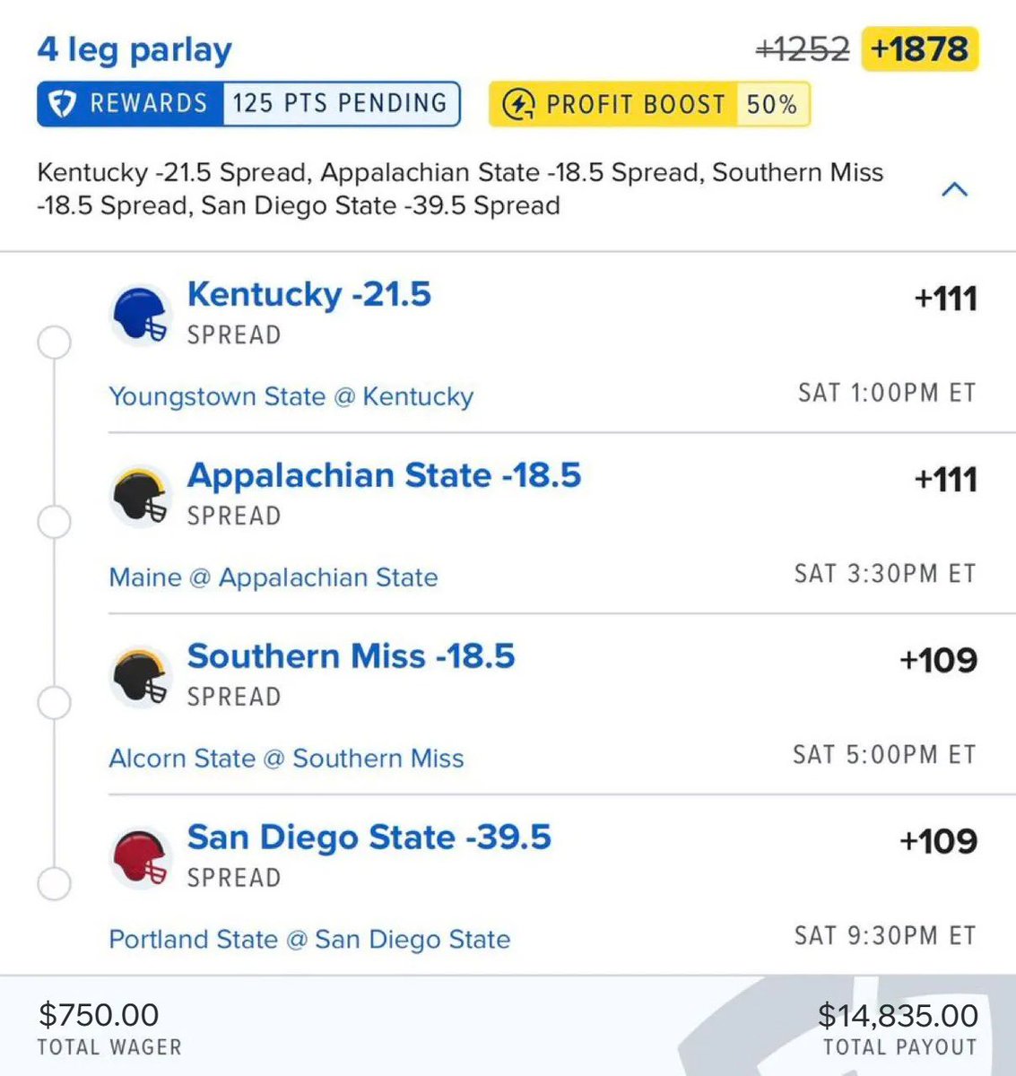Wilsontips__'s tweet photo. Back to back.

$750 pays $14,835.00 🏈🔥🔥

Built using my CFB algorithm.

LIKE &amp; FOLLOW for more Free Premium!!! Join the Discord Channel 🔗: https://t.co/67WOopE8Ry https://t.co/0xNI64s5cu