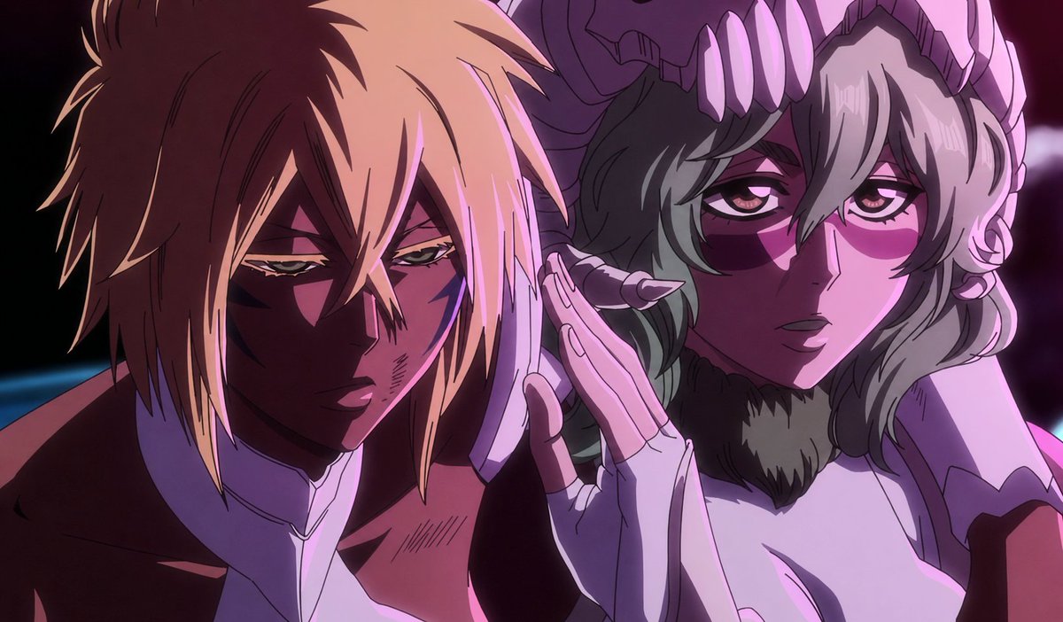 tvryuu's tweet photo. espada 3 meets the former espada 3!

#47  

#BLEACH #Bleach_spoiler https://t.co/iQFRw20tTV