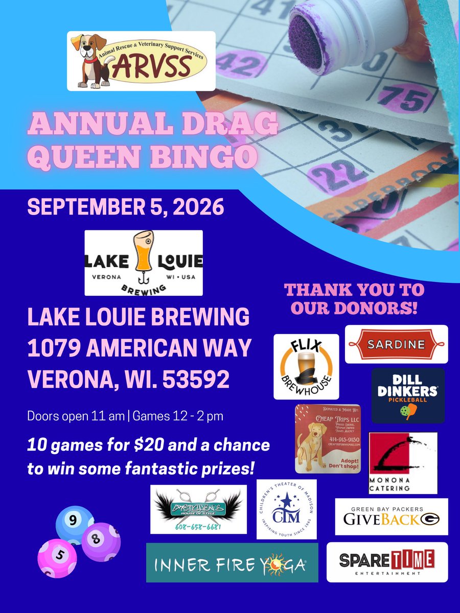ArvssRescue's tweet photo. See you at @lakelouiebeers at noon!!! https://t.co/OxqnGik6oD