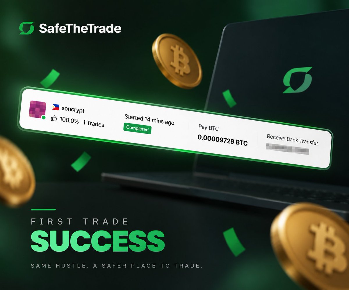 Safethetrade's tweet photo. POV: you signed up “just to look around” and somehow already completed your first trade 👏🏻 https://t.co/rBwwWfbKWI