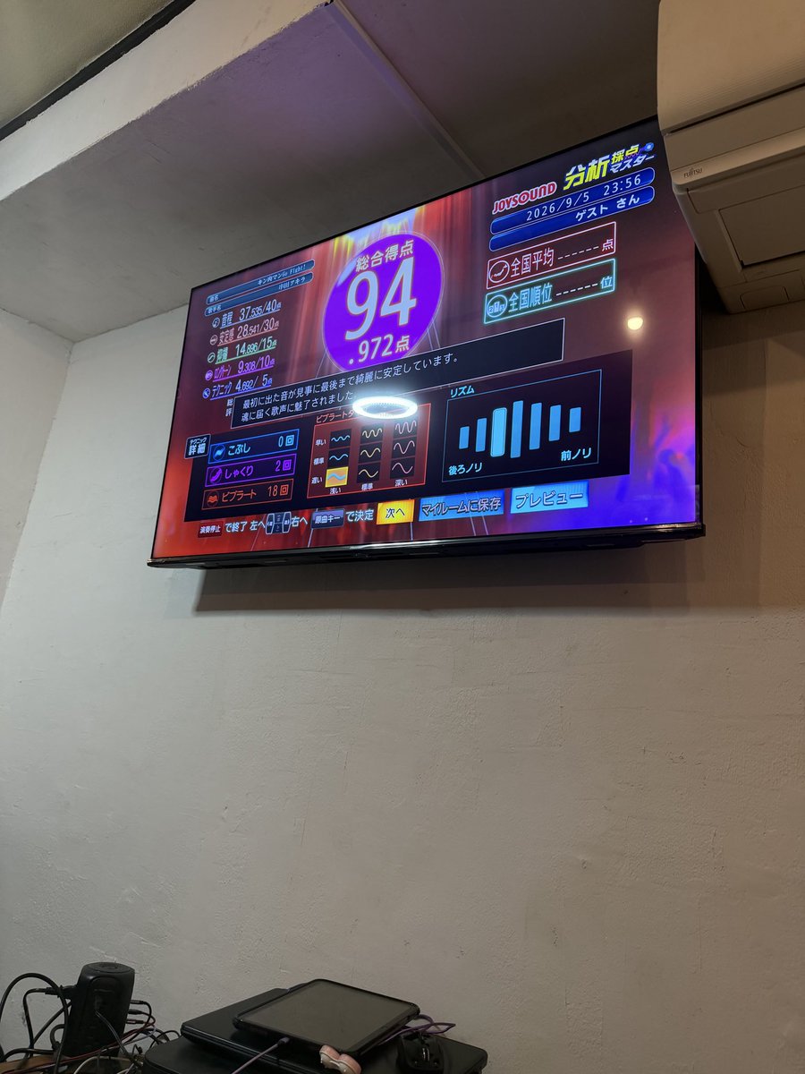kirasbar's tweet photo. 本当に絶好調w
だれか勝負してw

#KIRASBAR
#アニソンバー
#カラオケ
#太田
#営業中 https://t.co/ILSce25nWp