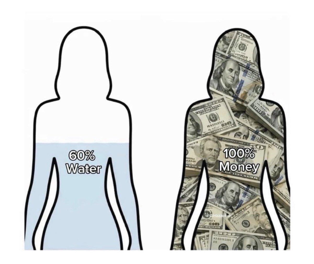 venusianqueenn's tweet photo. This is what a Taurus is made of 🤣💰💰💰 https://t.co/qj4cWI8hSC
