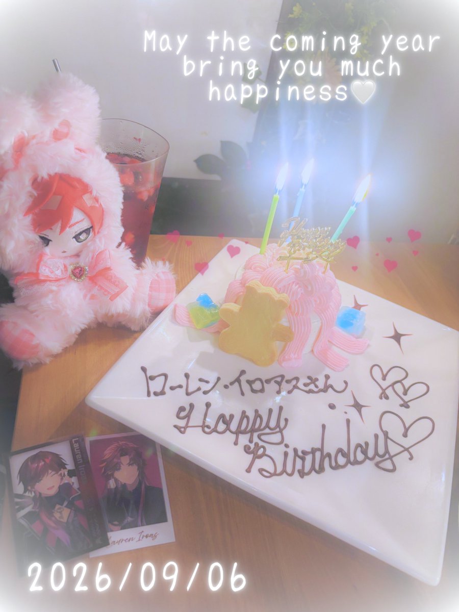 NHD6TWp4LnMYh92's tweet photo. ♡••┈┈┈┈┈┈┈┈••♡
    *✿Happy Birthday✿*
   ˙˚ʚLauren・Iroasɞ˚˙
♡••┈┈┈┈┈┈┈┈••♡

   #ローレン生誕祭2026
   #ローレン誕生祭2026 https://t.co/iQKMRbnWKC