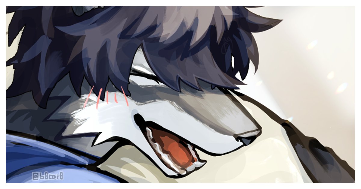 b0tar0's tweet photo. Patreon:EN and FANBOX:JP have been updated!🐺 
(Doodle - Supporter early access) https://t.co/as8g3VINuw