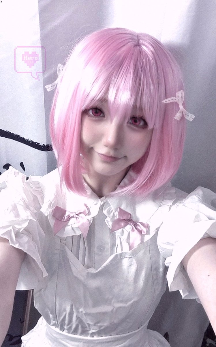 ksnk1790454's tweet photo. I tried cosplaying Hana’s style with my own outfit styling——🥺🌸🎀
授权搬运@寻沐桃
#bravedanganronpa
#bdcp https://t.co/Z9fChplAEQ