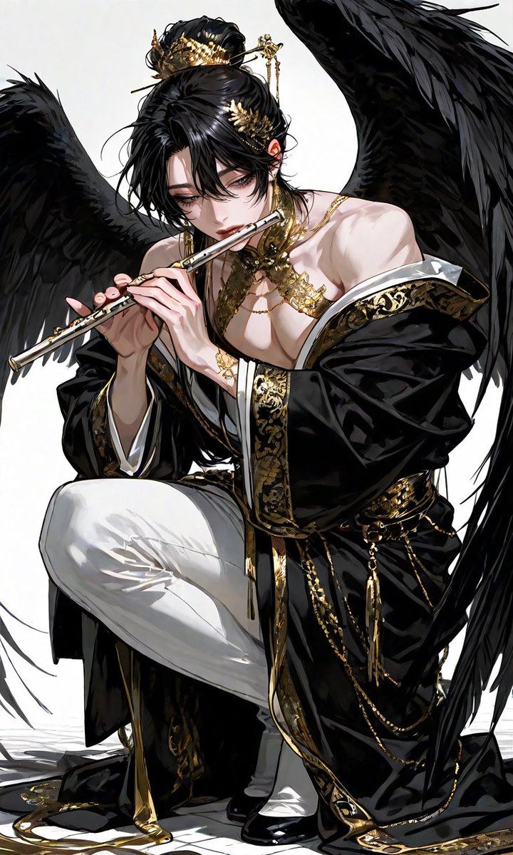 toki0619_A's tweet photo. 【プロンプト配布】
漢服×鴉衣モチーフ🐦‍⬛
衣装プロンプトと構図プロンプトを配布します！
使用したら引用で見せてね🫶
ツリーにプロンプトへ行けるリンクがあります🫶 https://t.co/sHRB7MJwUi