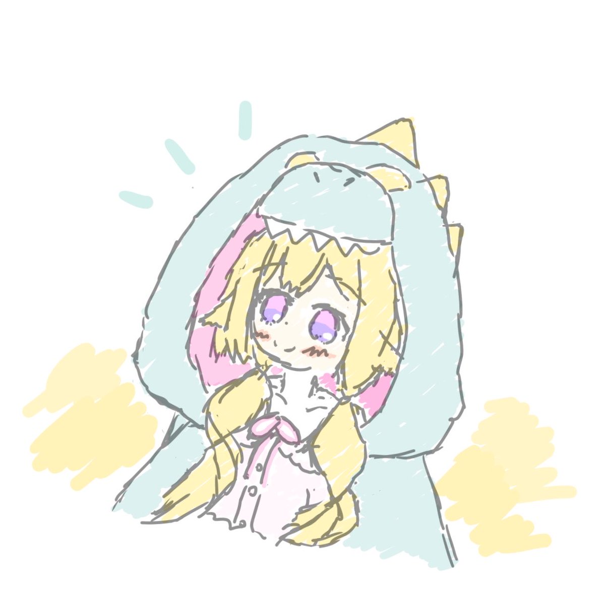 kobushibaV's tweet photo. わためぇの寝巻き(？)衣装は表情もセットで好きー https://t.co/iiibPmEOVU