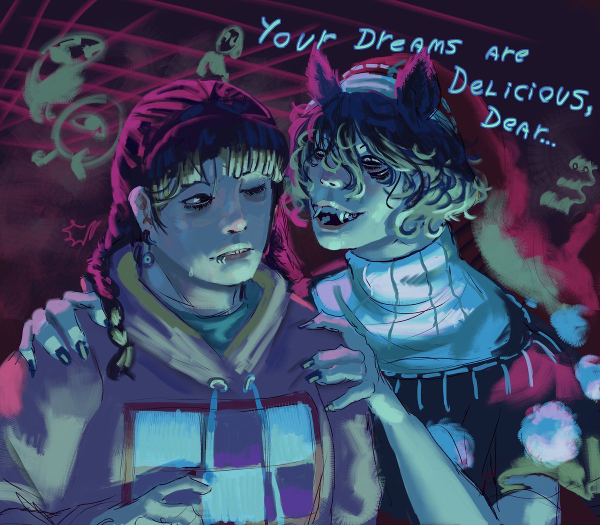 CianetoNeon's tweet photo. Only drew her once and it was to ship her with Madotsuki https://t.co/ZdniNf4CXB