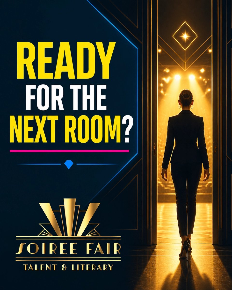 SoireeFair's tweet photo. Ready for the next room? For 30+ years, we’ve identified diamonds in the rough and built personalized career strategy. Visit https://t.co/PNzbLpD0uf or email intake@soireefair.com #SoireeFairTalent&amp;Literary https://t.co/O78eivuE5a