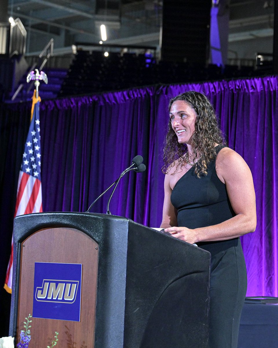 JMUSoftball's tweet photo. Congratulations to our own @jaylander12 on being inducted into the @JMUSports Hall of Fame last night 🎉

#GoDukes https://t.co/Akxd8O4HfX
