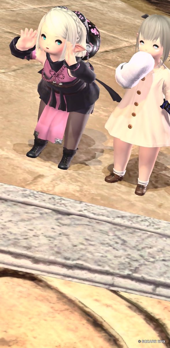 chXgo's tweet photo. らら島2日目🔄おやすみくん🔄
#もかツール #ララフェル #FFXIV #FF14 https://t.co/P4bSzckUt1