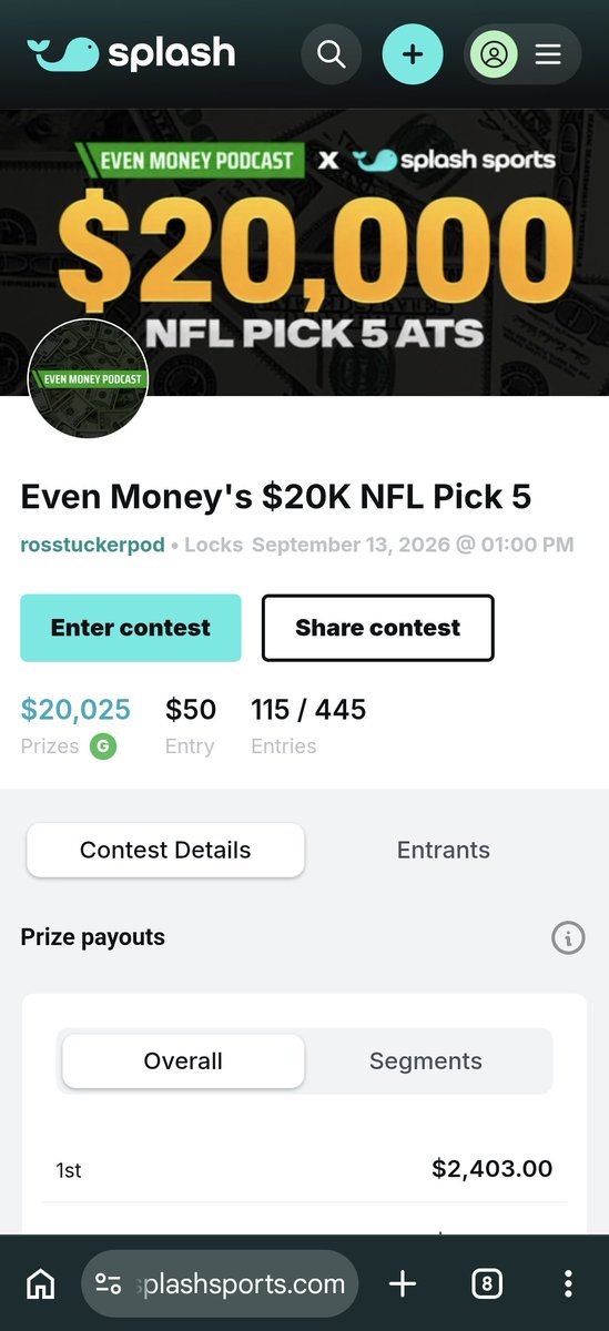 SportsFanCasey's tweet photo. @RossTuckerNFL thought this contest was supposed to be like the super contest? Is the contest picking 5 games a week or all games every week? https://t.co/9s3m5WdPgy