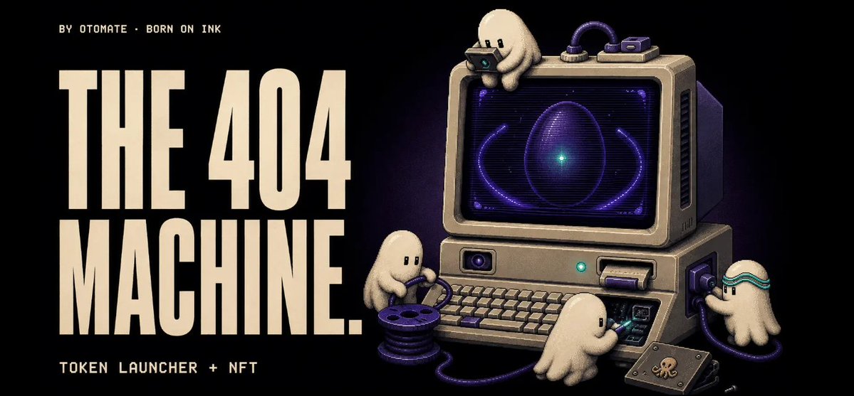 Finijrr's tweet photo. If you dig deeper into the Otomate 404 Machine, there are actually quite a few interesting things going on.

The idea is pretty simple:

Launch memecoins → revive old tokens → trade around them → eventually turn that activity into NFTs through the Forge.

There are 1,500 Genesis Terminals to start with, and more can be introduced later through the system.

Otomate already has its trading and automation layer working. Now they’re trying to connect that infrastructure with the more degen side of crypto through 404.

$OTO isn’t live yet.
 The Forge isn’t live yet.
And we still don’t know how much real activity these Machines will actually generate.

Still early. 👀 @otomate_trade