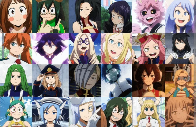 Mangaic2's tweet photo. Who do you want to make girl friend in MHA ??? https://t.co/abU2VoTFhF