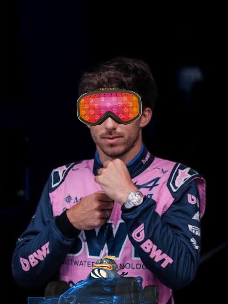GOGLZ_SONIC's tweet photo. Pole position never looked better. 
Congrats @PierreGASLY 

They stay on.

sonic-3:native https://t.co/RMI0t6KgHc