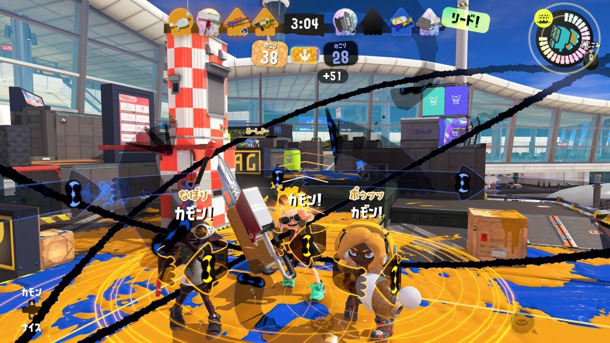 Portirland's tweet photo. プラベ、みんなありがとう！

#NintendoSwitch #スプラトゥーン3 #Splatoon3 https://t.co/NzAFNE1Q46