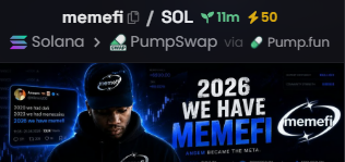 thememeficoin's tweet photo. boosted 50x on dexscreener https://t.co/mObwLUgjPp