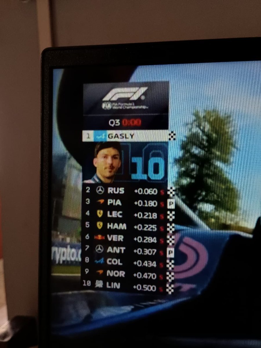 GastonStray's tweet photo. Uno que se levantó con la pija afuera el sábado es Gasly https://t.co/yLBFav3Ash