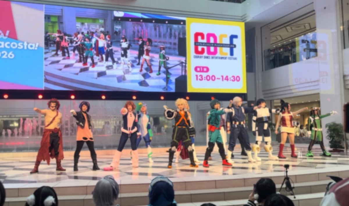 CHICKENxFAMILY's tweet photo. 日付変わっちゃいましたが💦
9/5 CDEFありがとうございました❗️

1部6番 My Chicken Academia! でした🌸

たくさんの方に見て頂けてとても嬉しかったです🫶❣️
感想等ございましたら #チキアカ まで...✌️ 

#Uアコスタ2026 #CDEFステージ https://t.co/CQXr3qVNO8