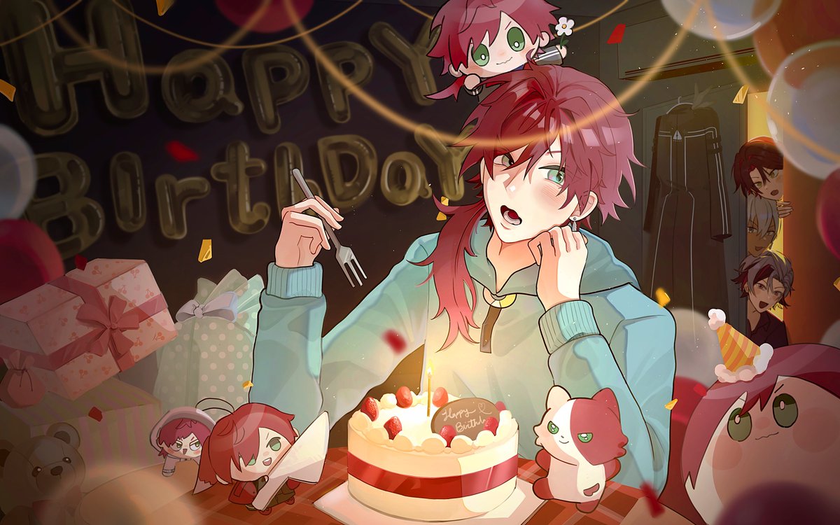 Jade890523's tweet photo. お誕生日おめでと〜！🎂🎉
素敵な一年になりますように！

#イロ絵す
#ローレン生誕祭2026
#ローレン誕生祭2026 https://t.co/XUlUpoXMdK