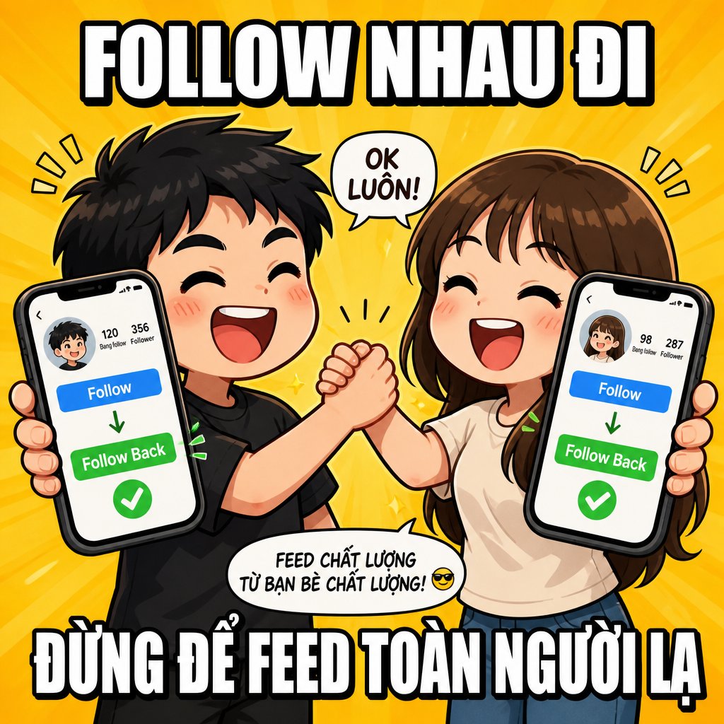 Tony85804582's tweet photo. Follow nhau đi nào 😌

Follow mình đi, mình follow lại.
Đơn giản vậy thôi, khỏi cần hợp đồng.
Ai follow xong bỏ chạy thì…
mình cũng từng tin crush rồi, quen mà.

Còn ai follow rồi comment “back”
là người tử tế, đáng để follow cả đời (hoặc ít ra là đến hết tuần).
Follow nhau đi.
Cười chung.
Đừng để feed toàn người lạ.

#followback #follow4follow #f4f #followforfollowback #followme #likeforlike #l4l #viral #fyp #foryou #meme #haivl #cuoi #haihuoc #trending #xuhuong #ga #gaoffline