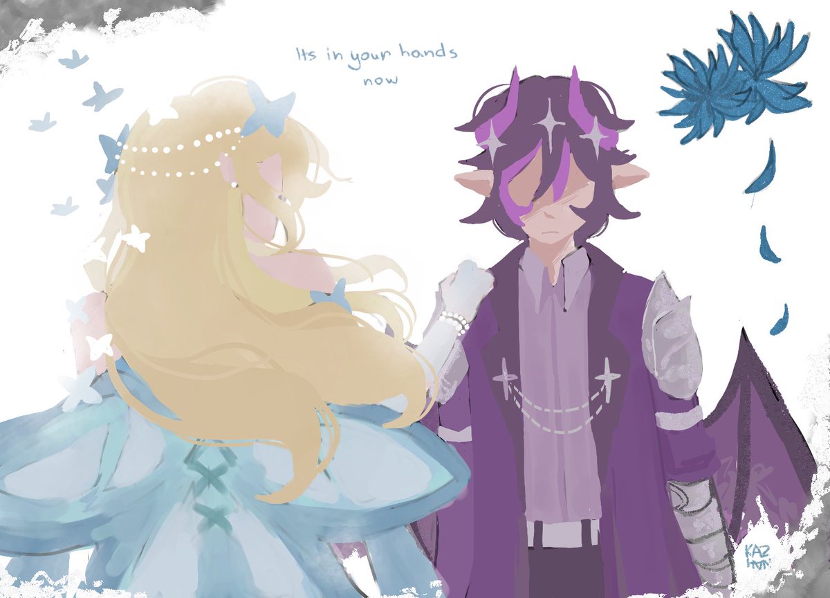 kazhantv's tweet photo. “you can be the beacon that they need” 

#hazelifanart #itzsansfanart https://t.co/Fi1cveWWUW