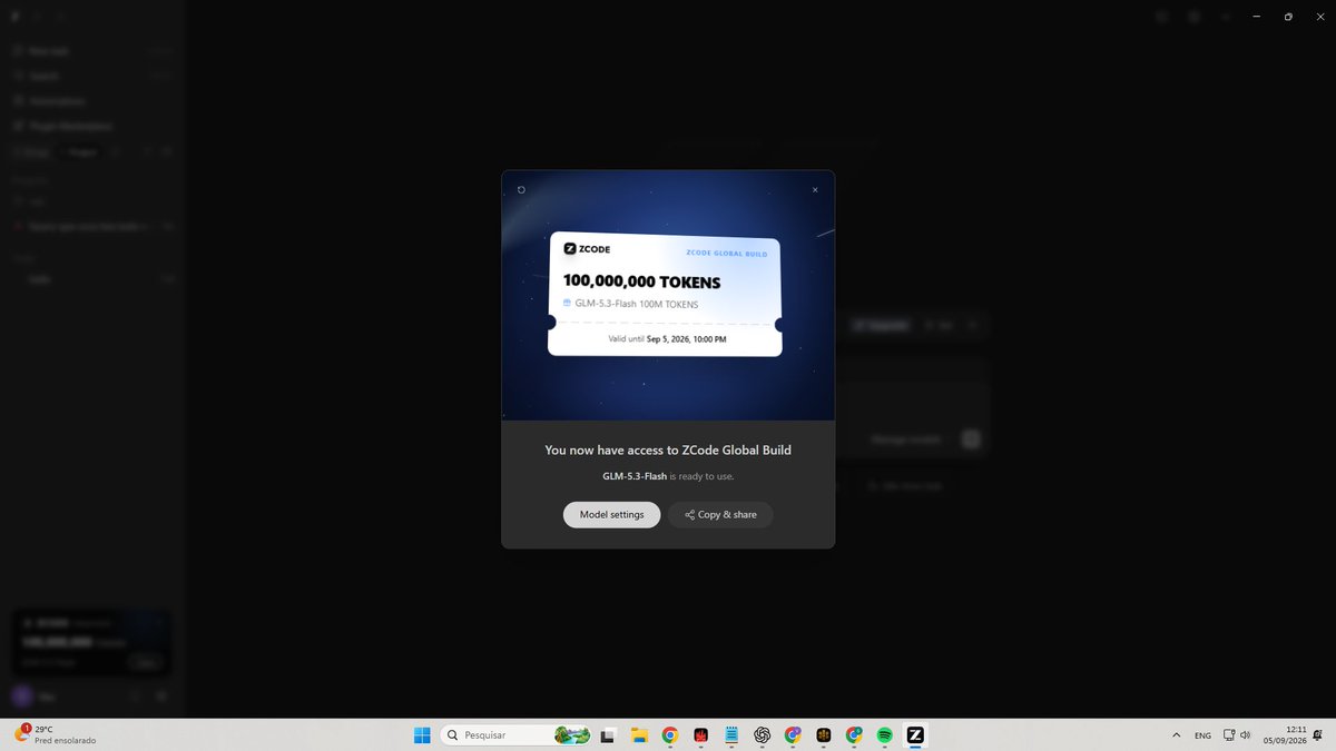 User01690's tweet photo. @zcode_ai @wax_yv It's not working; how can I fix this?
100 million tokens appeared; I clicked "redeem" and it supposedly went through, but it’s not working—I keep getting a quota message. So, is it 300 million or 100 million? https://t.co/wZtvbCi5et
