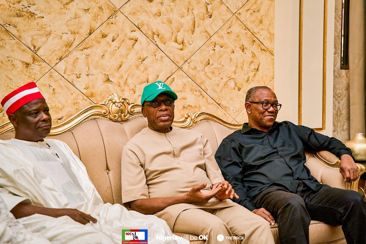 PeterObi's tweet photo. Condolence Visit & Vigil Mass for Dame Ezinne Mary Oduah Amaechi. 

Yesterday, Friday, 4th September, Senator Rabiu Musa Kwankwaso and I paid a further condolence visit to our dear brother, Rt. Hon. Chibuike Rotimi Amaechi, at his Port Harcourt residence following the passing of his beloved mother, Dame Ezinne Mary Oduah Amaechi.

I subsequently joined the family and friends at the Vigil Mass for his dear departed mother, who passed on at the ripe age of 89.

The death of a parent is always deeply painful, and the loss of our dear mother is no exception. At such moments, words often fall short of expressing the depth of the pain and sense of loss.

We are, however, consoled by the knowledge that Dame Ezinne Mary Oduah Amaechi lived a good and fulfilling life, touching the lives of many and making lasting contributions to her community and the Church.

Her life was one of faith, service, love, and impact. She leaves behind a legacy that will continue to live on in the lives of her children, family, community, and all who had the privilege of knowing her.

Dame Ezinne Mary Oduah Amaechi will forever remain in our hearts and prayers.

May her gentle soul, and the souls of all the faithful departed, through the mercy of God, rest in perfect peace. Amen. -PO