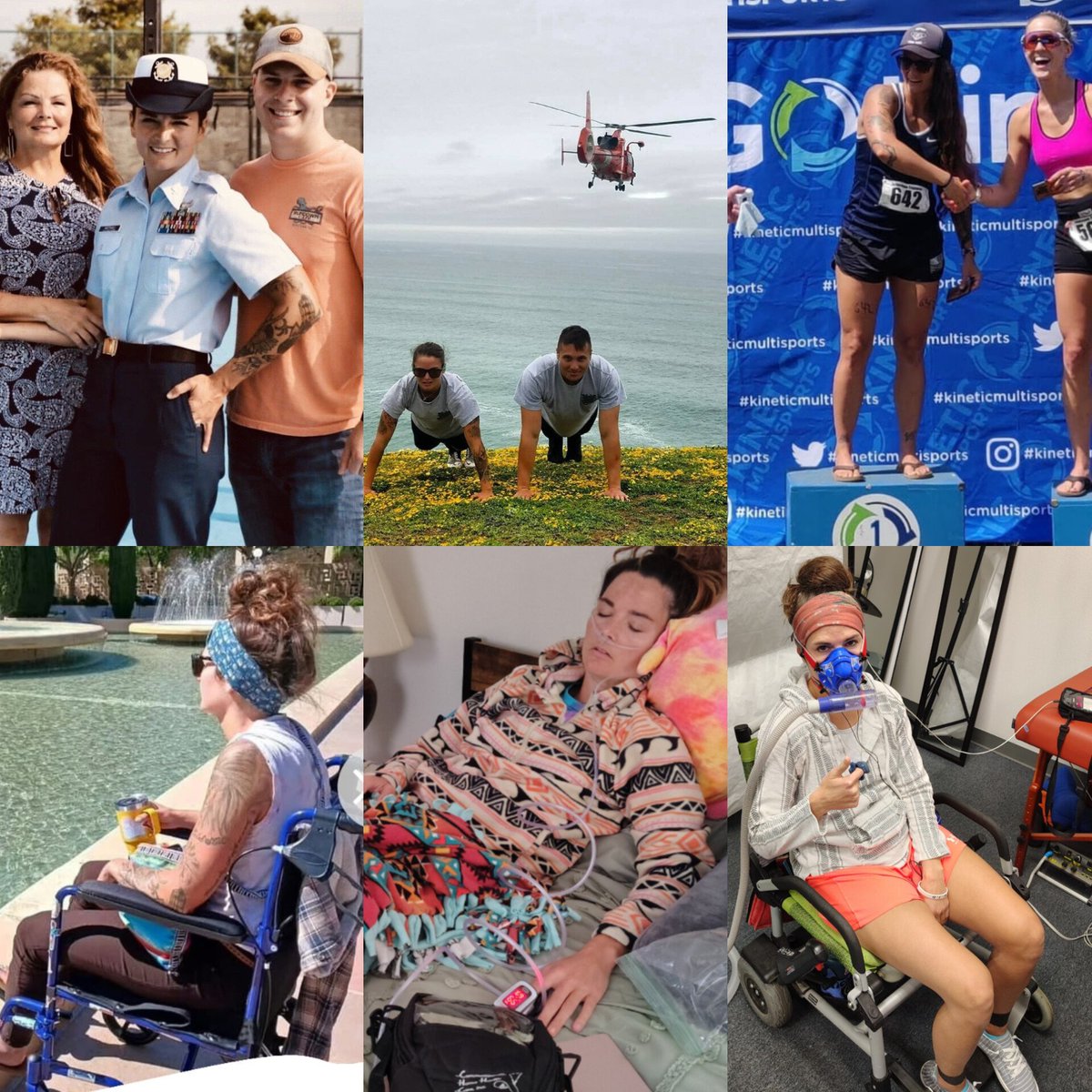 indi_lindy's tweet photo. Before and after the mandatory COVID shot in the military. Almost 5 years later I'm still in a wheelchair. Please look into my case sir. 🙏 
@RobertKennedyJr https://t.co/XVTOfjdfTf