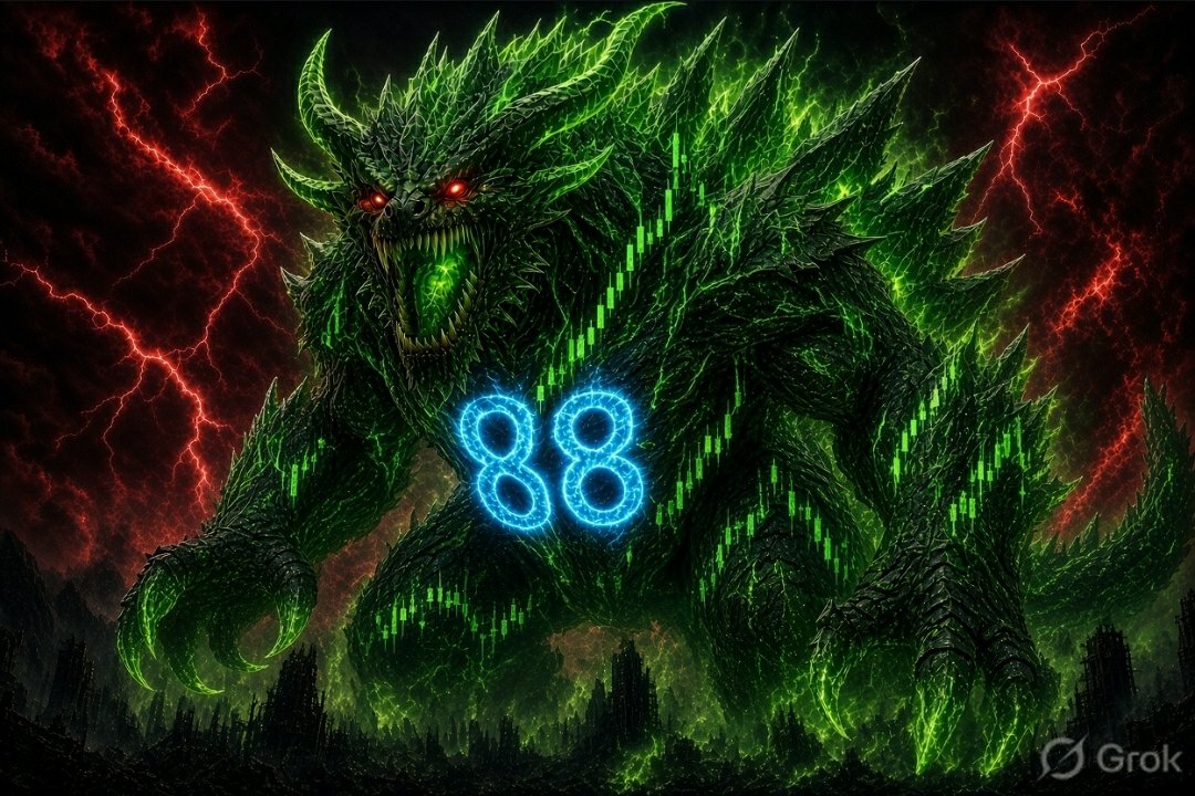 kaijuclancoin's tweet photo. 🚨 ALERT 🚨  
The legend has arrived.

**kaiju88** — forged from pure **CRYPTONITE**.  
Unbreakable. Unstoppable. Untouchable.

Not even Superman stands a chance.

He’s here for one reason only:  
To protect and pump **$CLAN** and every single community under its banner.

The era of weakness is over.  
The age of kaiju88 has begun.
$CLAN forever. 💥
#presale #solana #100x #kaiju #godzilla #cryptogem