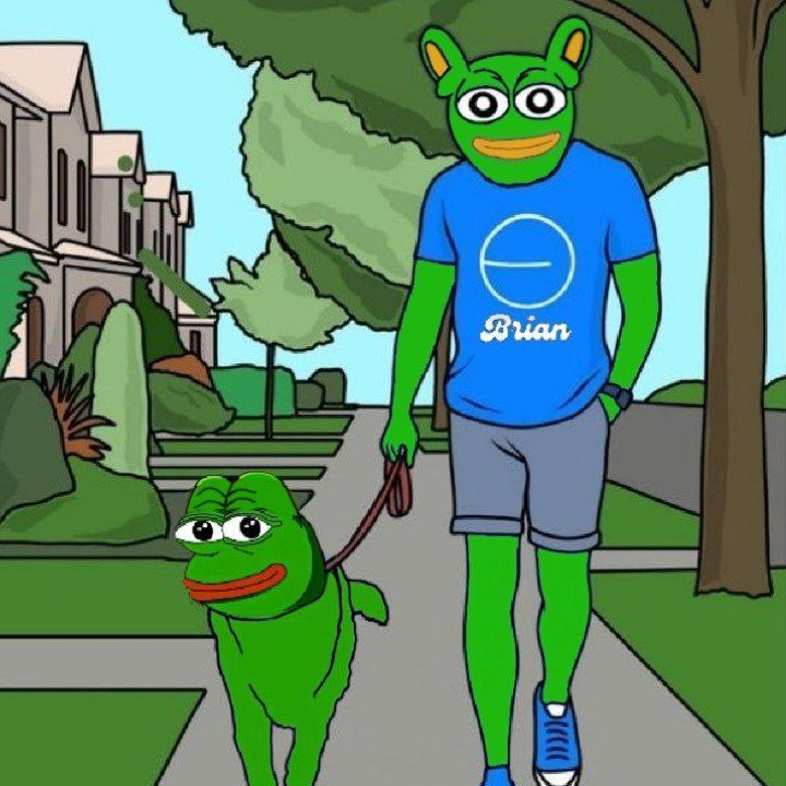 OnBaseBrian's tweet photo. Ready to level up, fam? 🚀 BRIAN is the arcade game we've been waiting for! 🕹️ Just like my frog, we’re on a walk in the right direction. ETH's pumping, and $BRIAN is showing mad potential. 💪 Ape in, diamond hands, and let's make some chad moves! Wagmi, ser! 🌟 #BRIANArmy https://t.co/Tu2GqHpzfp