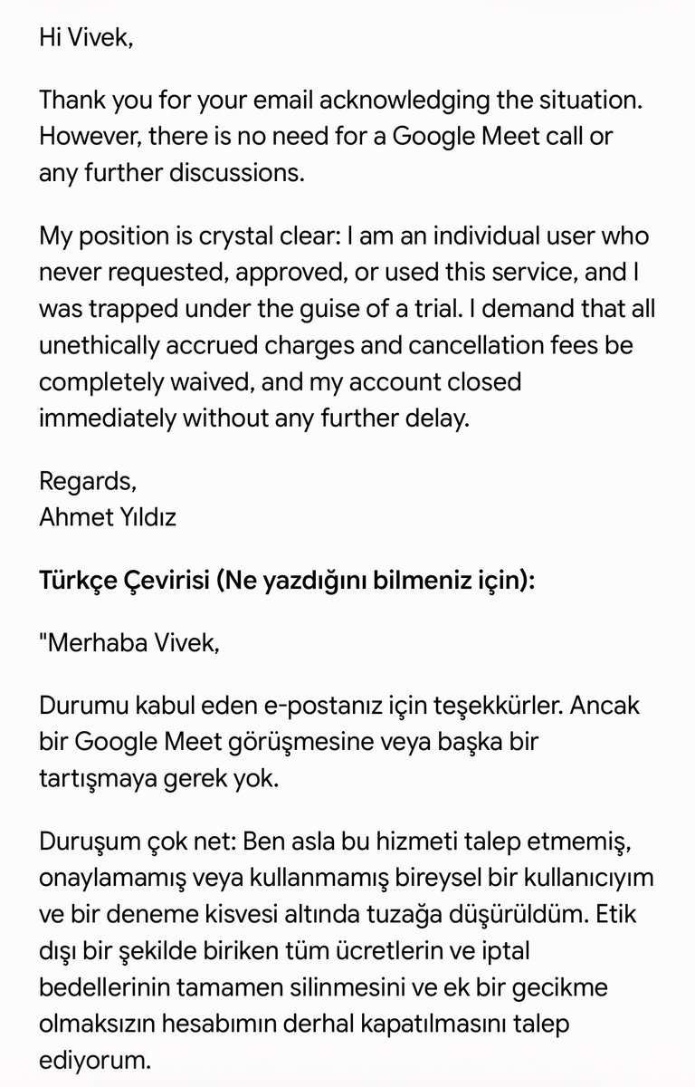 ahhmetty's tweet photo. @AskWorkspace I have zero trust left in you! First, you trap everyday users into stealthy corporate commitments, then you try to hide it in DMs under "privacy" excuses, and now you want https://t.co/Fq36zngBdf