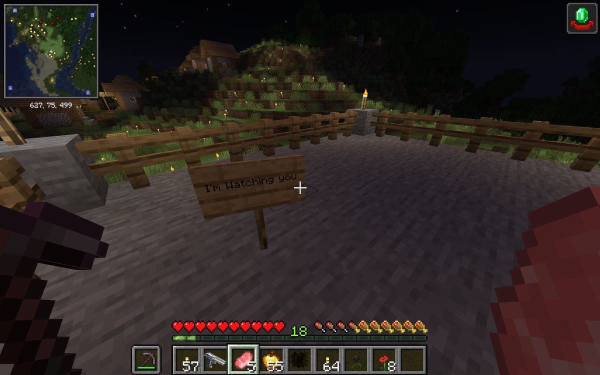 Freya_713's tweet photo. him你个小乐乐，两个眼睛跟那个灯泡一样hhh
#herobrine https://t.co/NOPbUV2CxC
