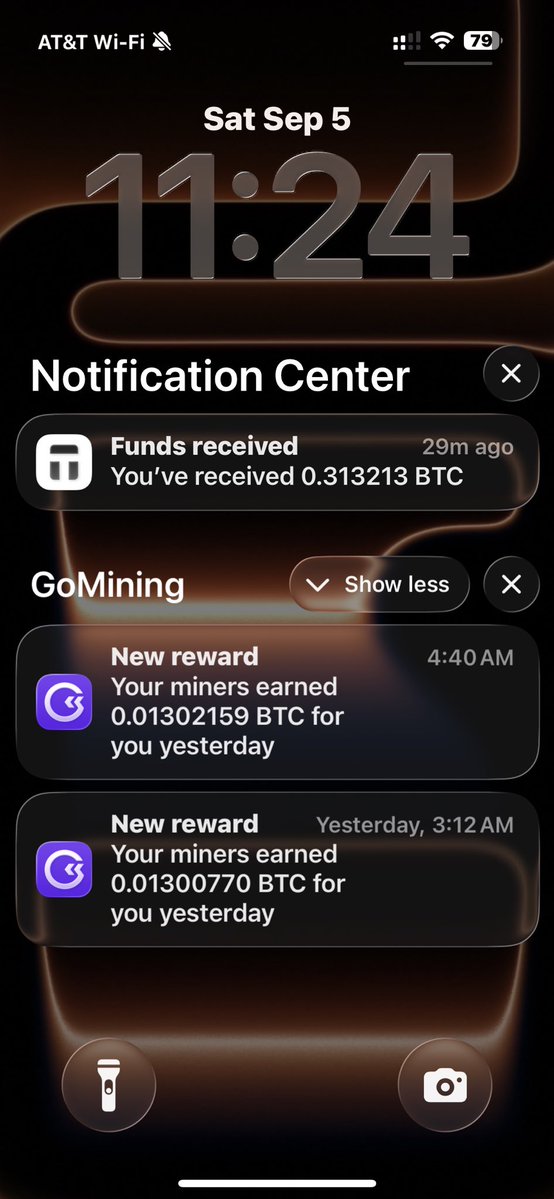 MARIUS_5000's tweet photo. ⚡ POWER 26,000.00 TH/s
🔌 EFFICIENCY 14.45 W/TH
🎯 DISCOUNT 26.7%
⛏️ 1,300,000.00 sats/day
💵 ~$1,035.00/day
🔒 Free GMT from lock ~1,400 GMT or about ~$460/week
🆓 Free TH from Greedy miners 80TH or about ~$960/week

Click link below if you want to get started:
https://t.co/PuFQahh3UQ

#GoMining  #BTC #PasiveIncome