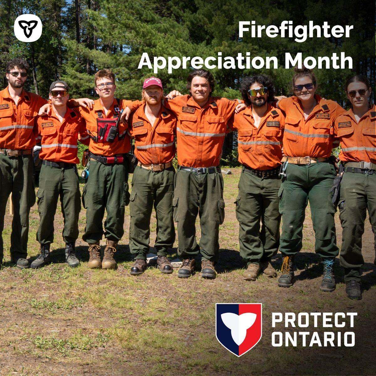 ONforestfires's tweet photo. From the fireline to the community, FireRangers play an important part in wildland fire response, prevention and education.

Thank you for everything you do! https://t.co/5QmmcrbhGB