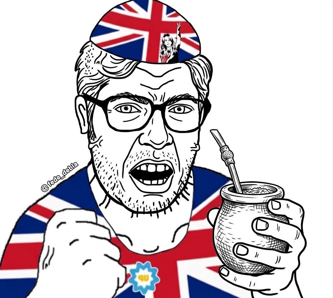 kukablaster3000's tweet photo. @clarincom Saben muy bien que la base va a ser 100% argentina.

Pero cuando sos kukardo y tenés que operar a favor de Inglaterra, operás así de fuerte. https://t.co/DLWqi5wLYE